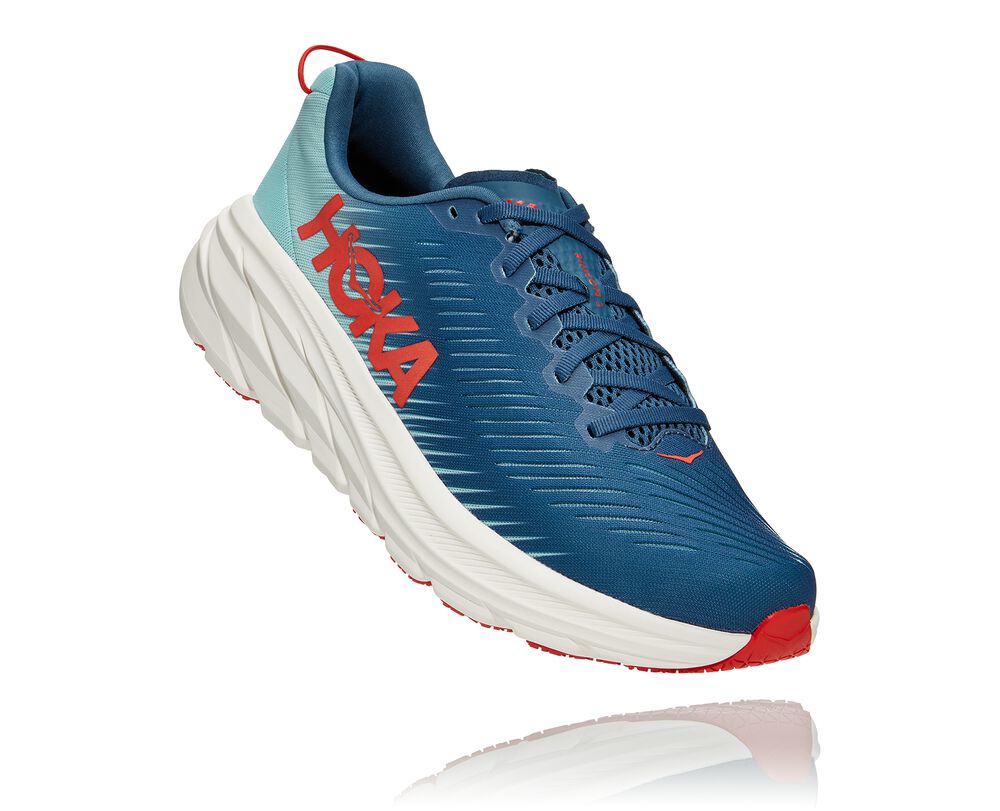 Hoka One One Rincon 3 Löparskor Dam Blå - SE-3257389